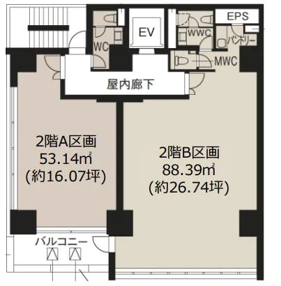 CIRCLES秋葉原駅前 2 フロア図面 19