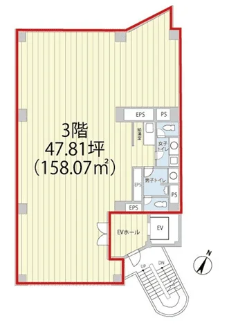 林五ビル 3 フロア図面 21
