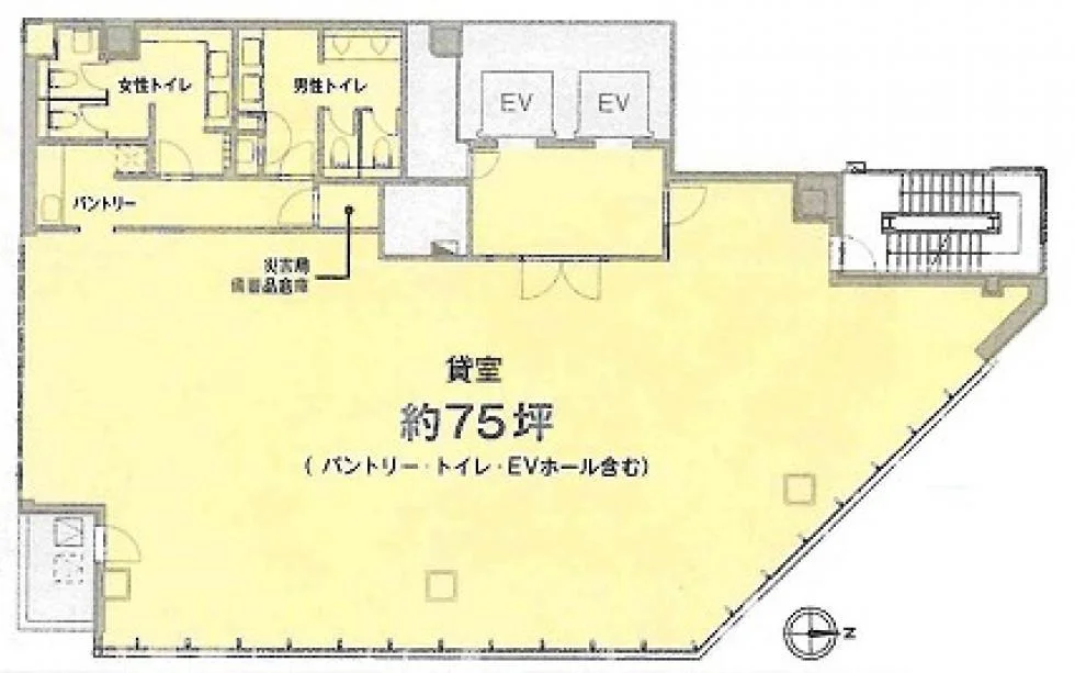BIZCORE東神田 7 フロア図面 20