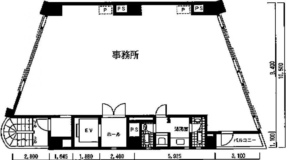 Cocoro Kanda Bldg. 2 フロア図面 12