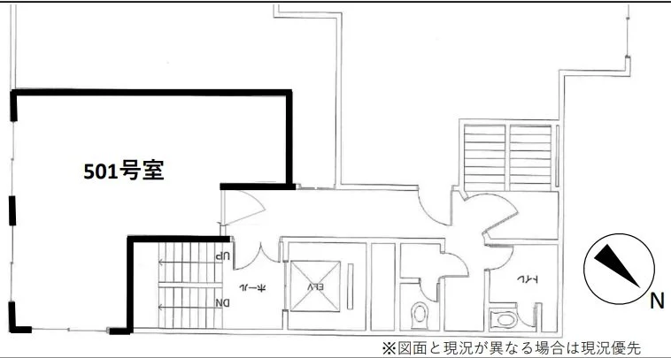 KKビル 5 フロア図面 5