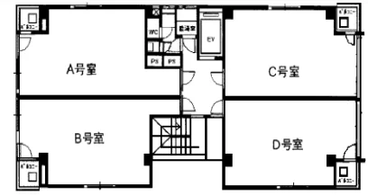 サニービル 4 フロア図面 10