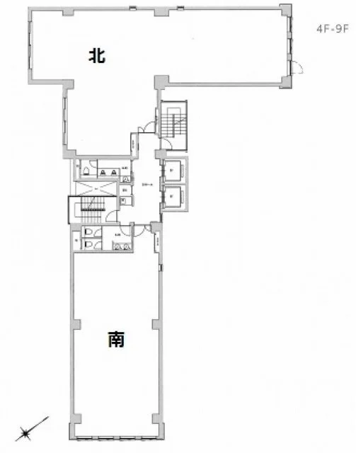 銀座ウイングビル 9 フロア図面 17