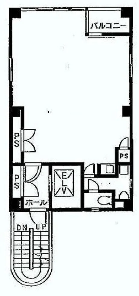 新富町営和ビル 8 フロア図面 1