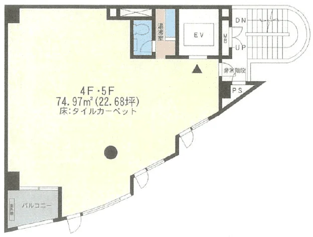 鹿島ビル 4 フロア図面 11