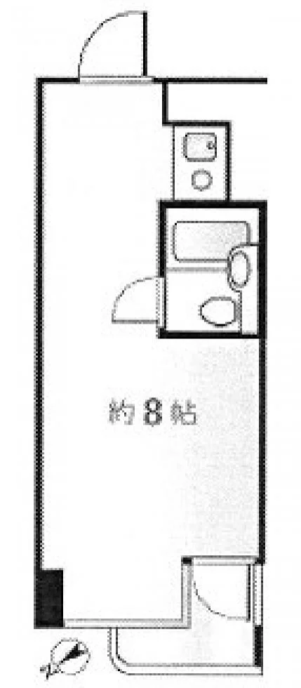 ラフィネ東銀座ビル 8 フロア図面 9