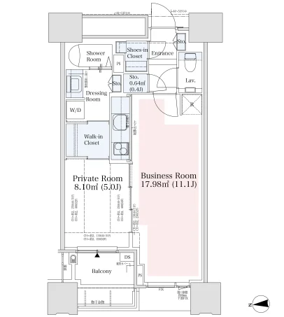 Deux Tours SOHO (ドゥ・トゥールSOHO) 46 フロア図面 6