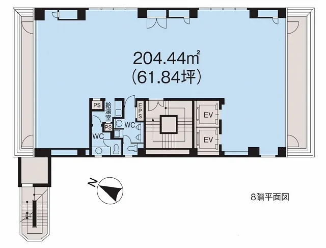 HF日本橋大伝馬町ビルディング 8 フロア図面 12