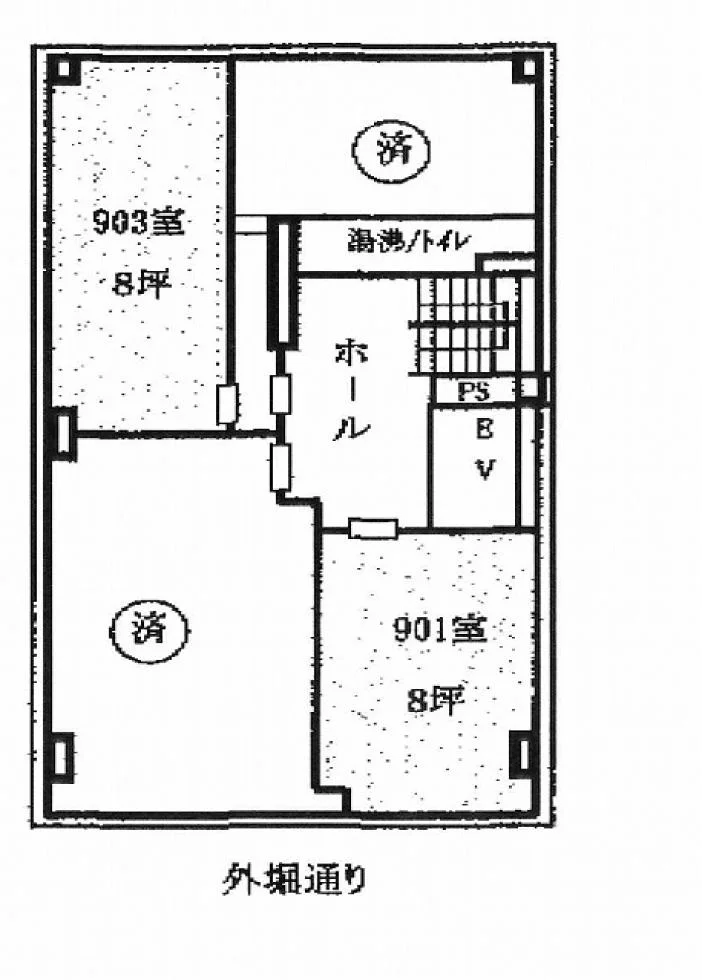 曽根ビル 9 フロア図面 9