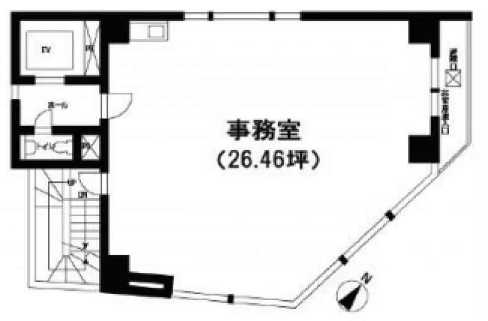 三原堂本店ビル 3 フロア図面 11