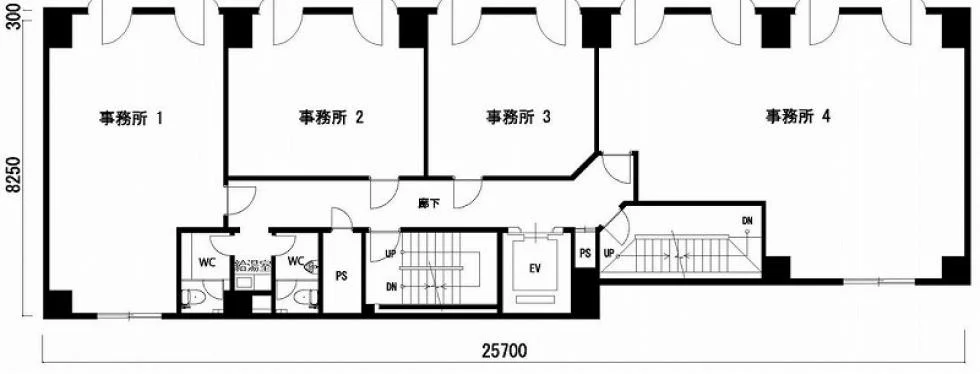 いちご銀座612ビル 6 フロア図面 9