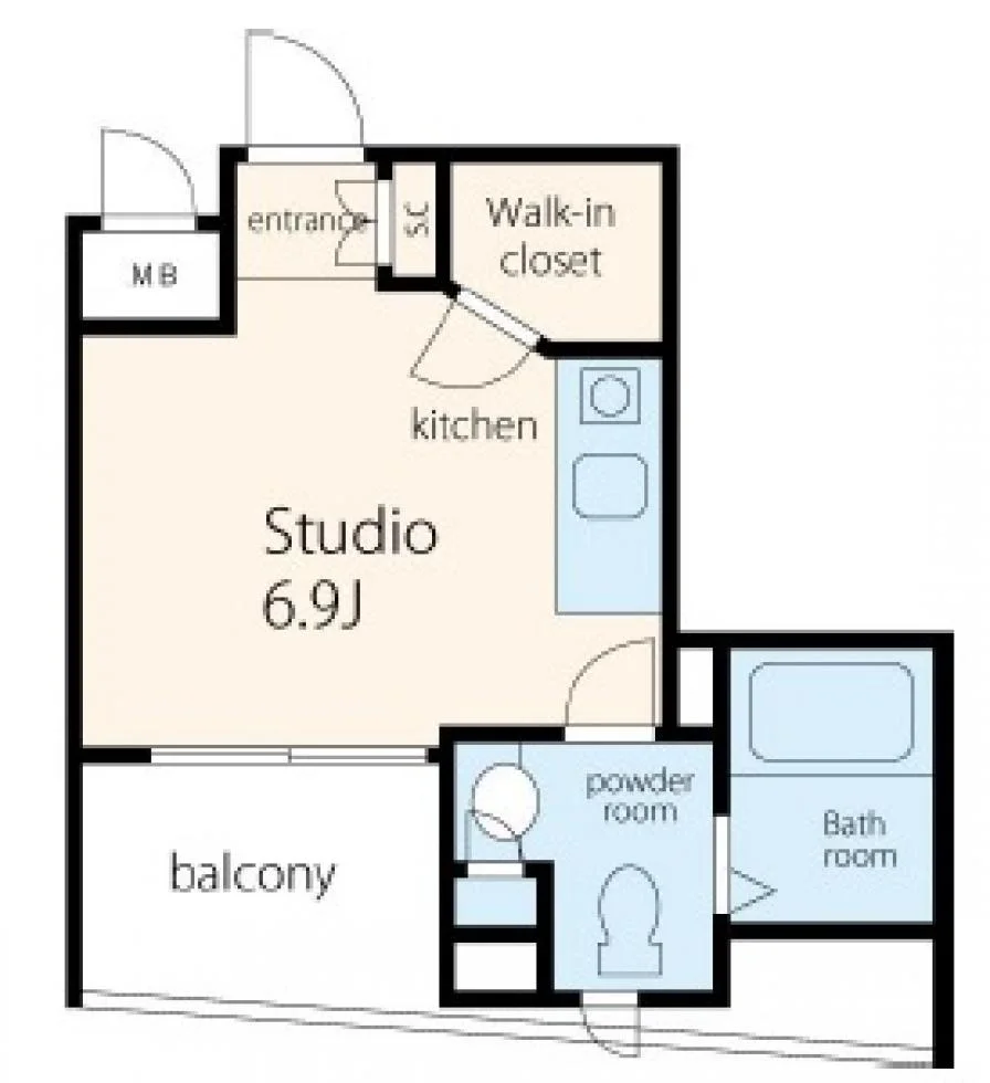 VORT銀座residence 3 フロア図面 9