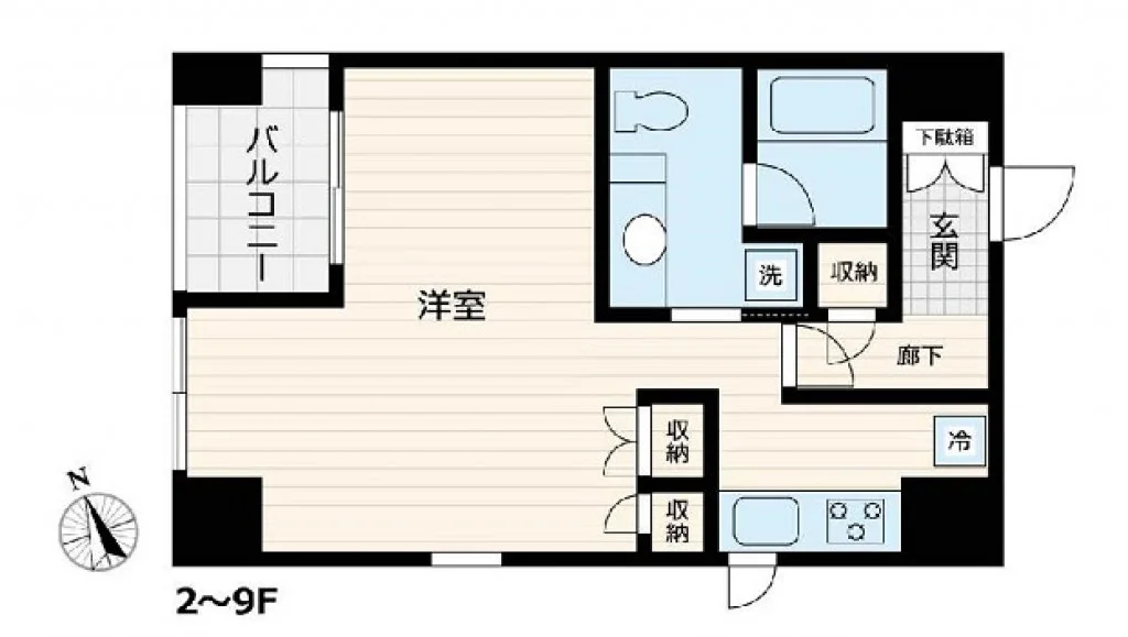 VORT銀座residenceⅡ 4 フロア図面 6