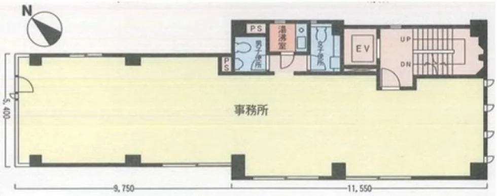岩藤ビル 4 フロア図面 12