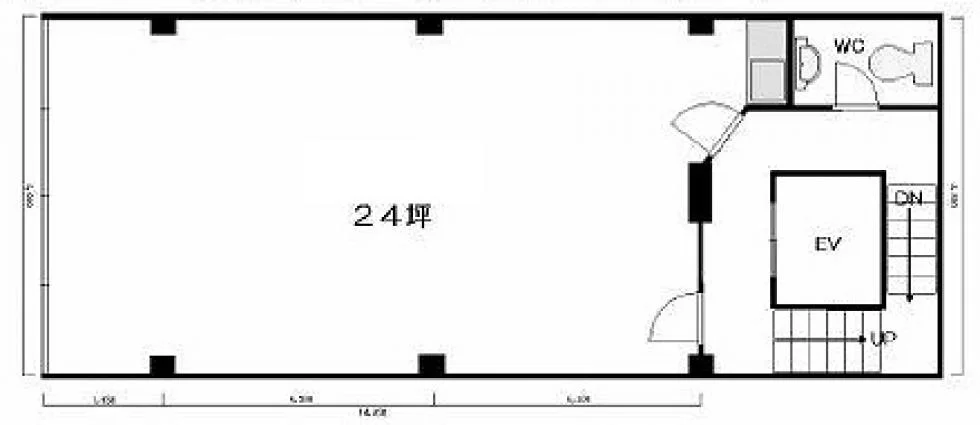 銀座サクラヤビル 5 フロア図面 5