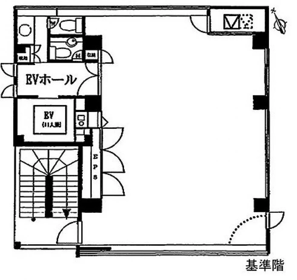 フォーチュンビル 8 フロア図面 9