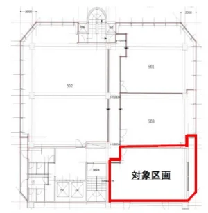 KEC銀座ビル 8 フロア図面 12