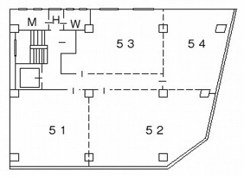 井門銀座1丁目ビル(井門銀座一丁目ビル) 5 フロア図面 12