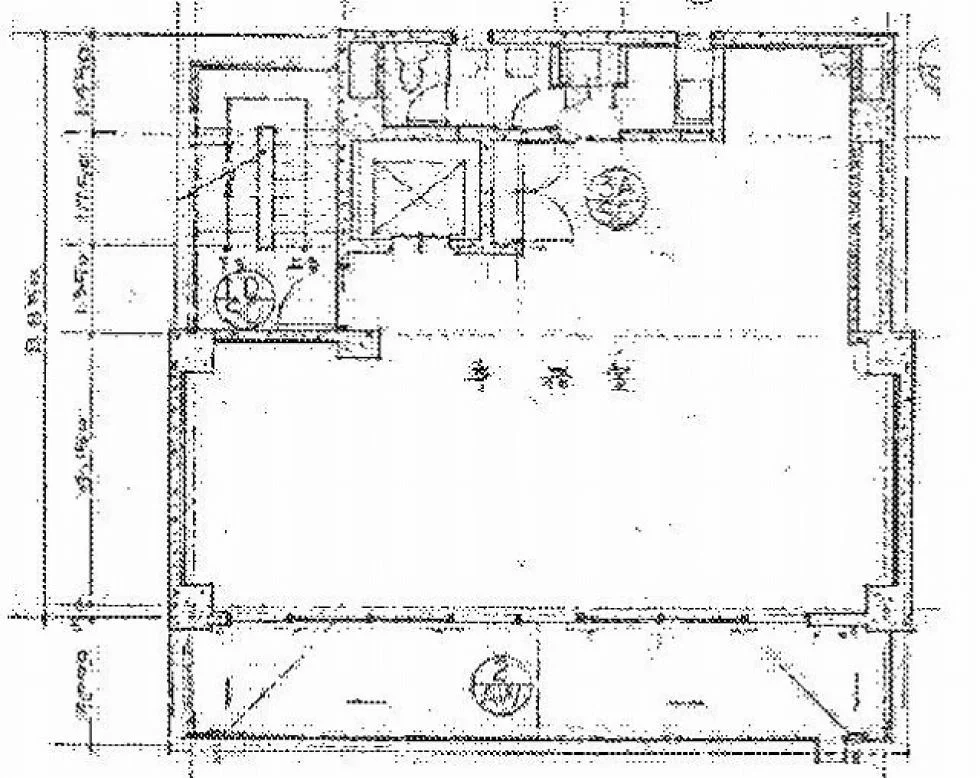 京橋白伝ビル 4 フロア図面 9
