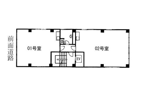 金谷ビル 6 フロア図面 9