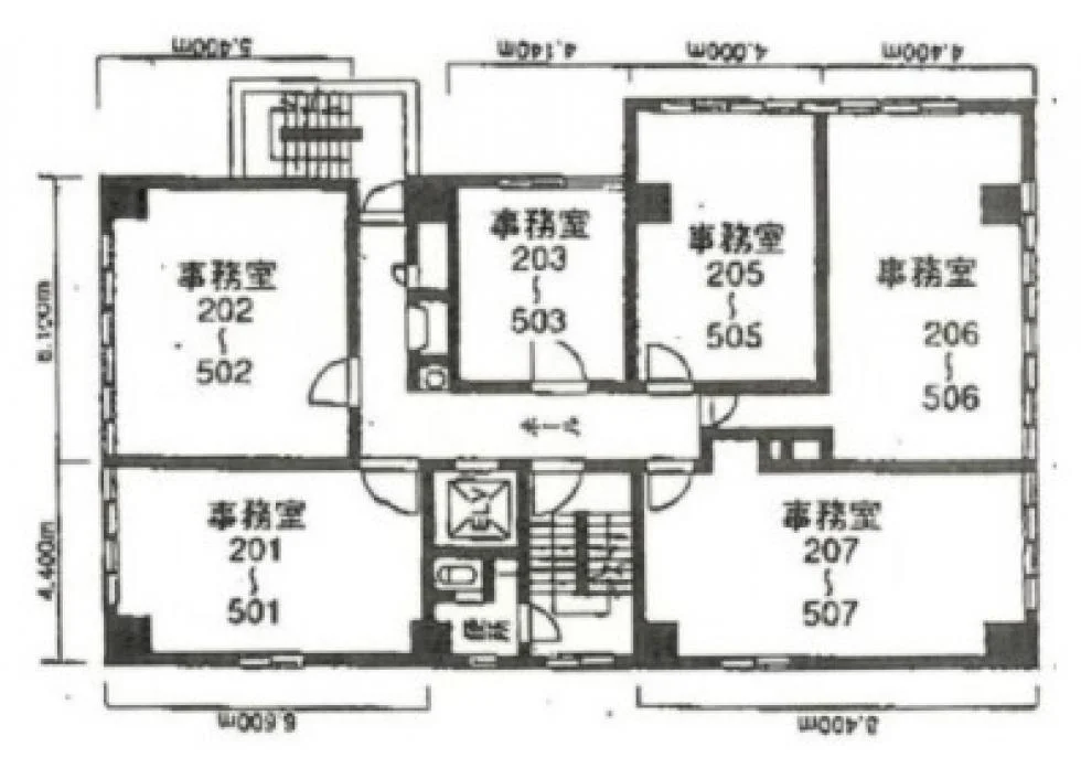 ファイブビル八丁堀 2 フロア図面 10