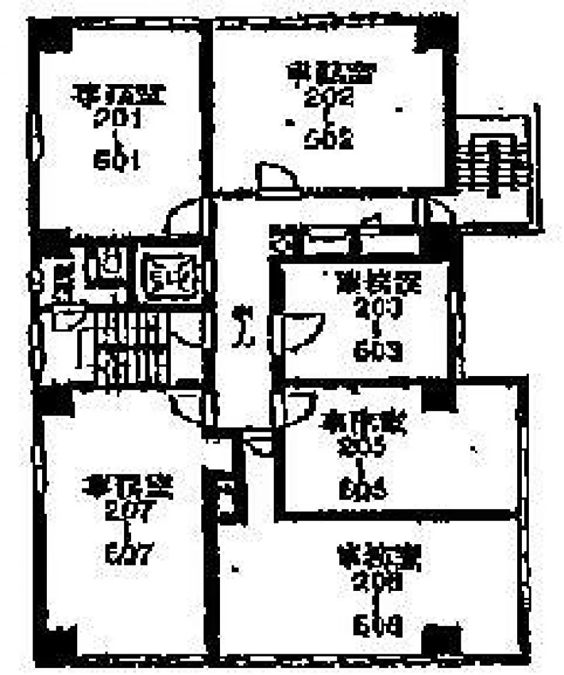 ファイブビル八丁堀 3 フロア図面 9