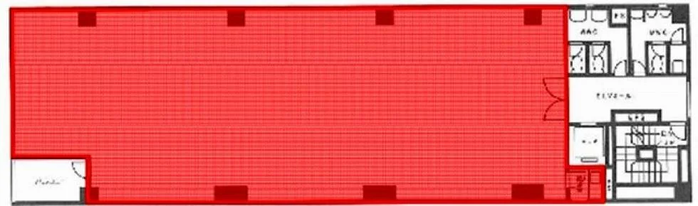 堀留ゼネラルビル 4 フロア図面 5