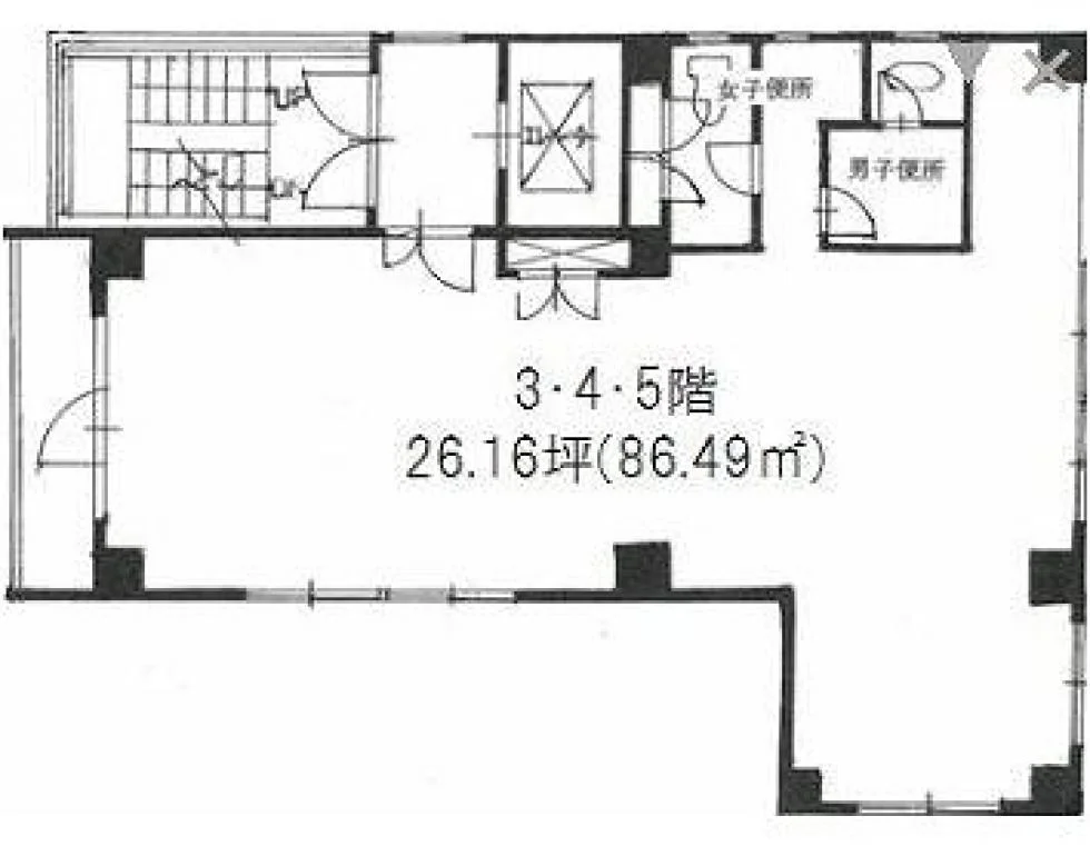 松丸ビル 3 フロア図面 7