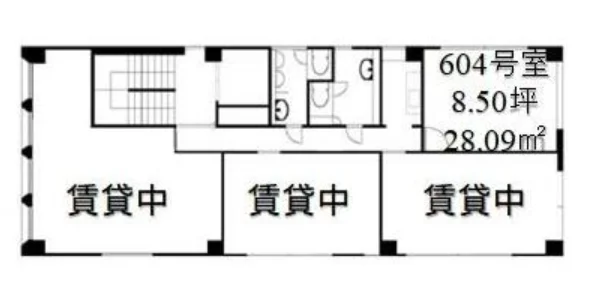 第1井上ビル 6 フロア図面 9