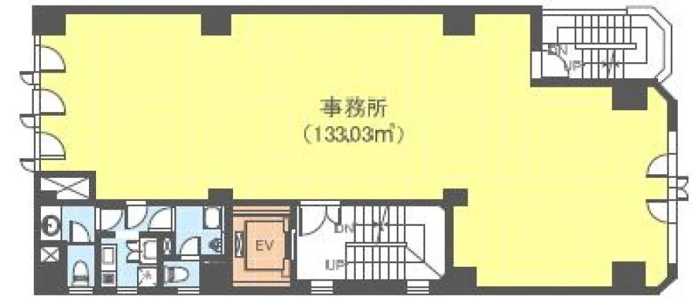 ムゲン日本橋ビル 2 フロア図面 11