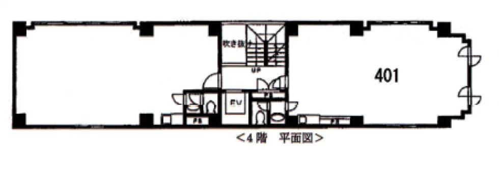 ⽇本橋インテリジェントフラッツビル 4 フロア図面 5