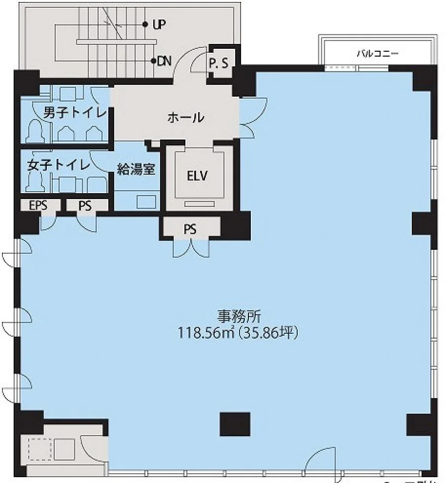 京橋彌生ビル 9 フロア図面 10