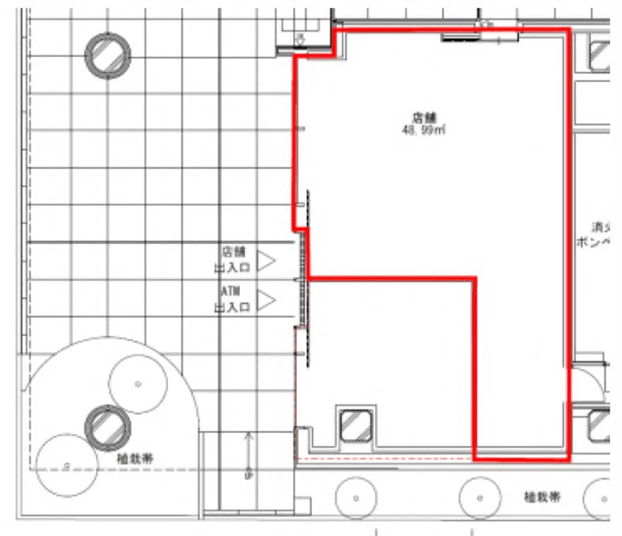京橋 One Terrace 1 フロア図面 9