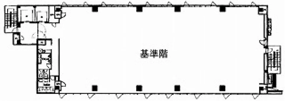 JRE銀座1丁目イーストビル 4 フロア図面 9