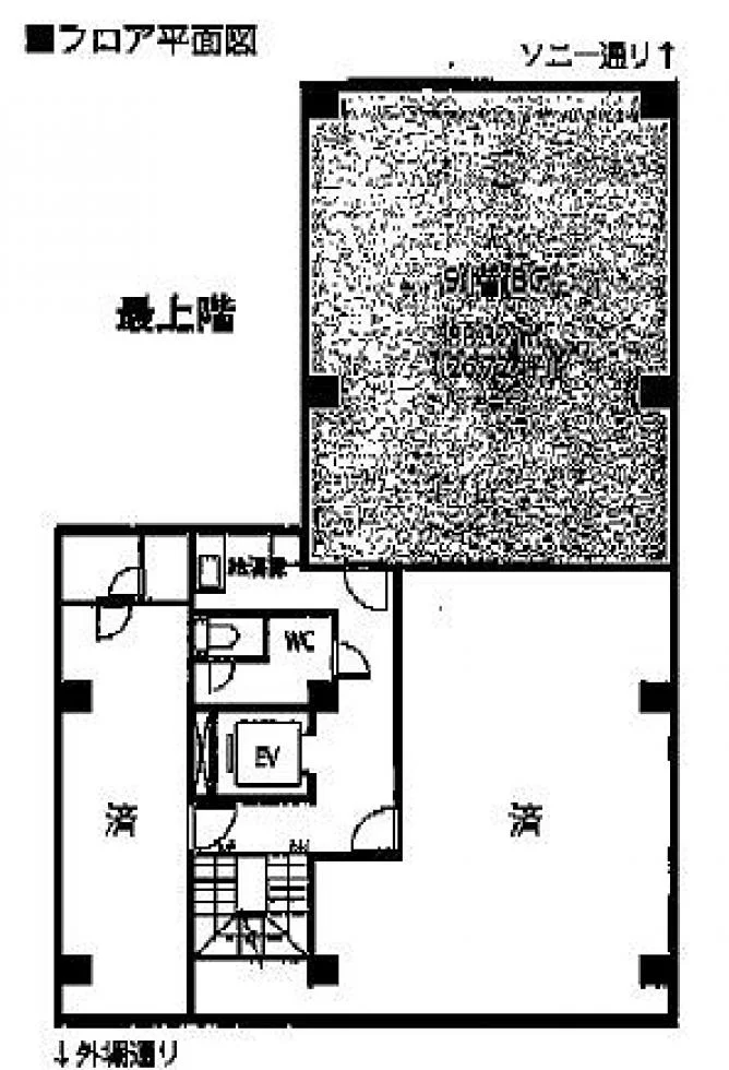 クレグラン銀座ビル 9 フロア図面 11