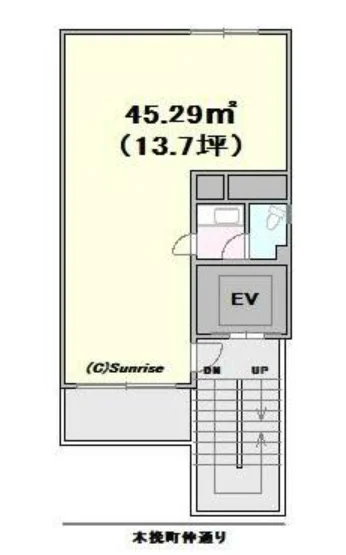 銀座藤ビル 7 フロア図面 9
