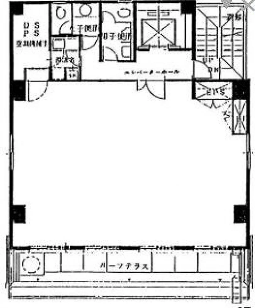 茅場町日殖ビル 6 フロア図面 11
