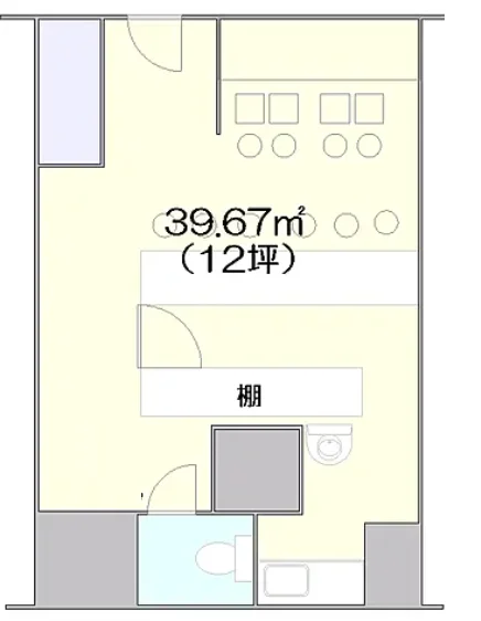 中島商事ビル 1 フロア図面 6