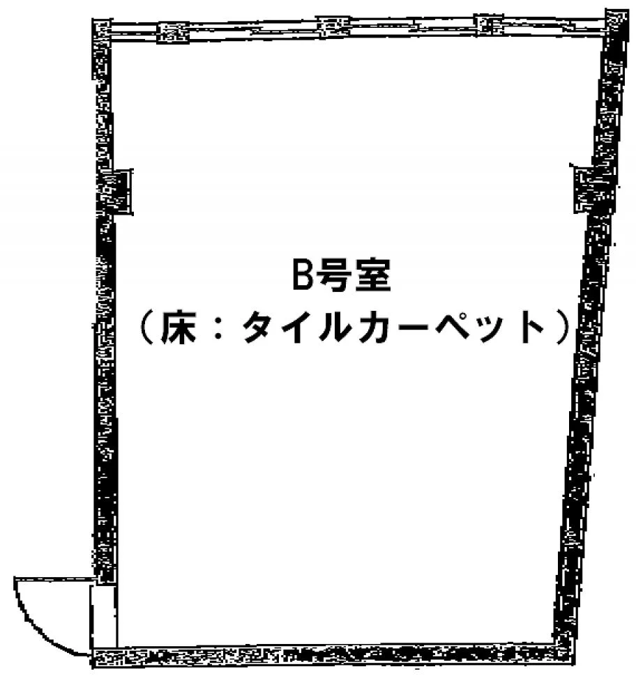 城辺橋ビル 5 フロア図面 9