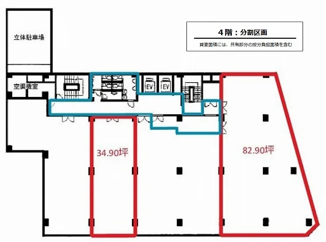 コリドースクエア銀座7丁目 4 フロア図面 5