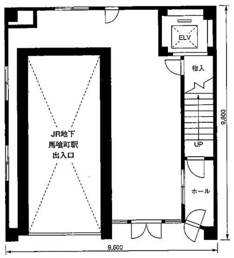 馬喰町早川ビル 1 フロア図面 7