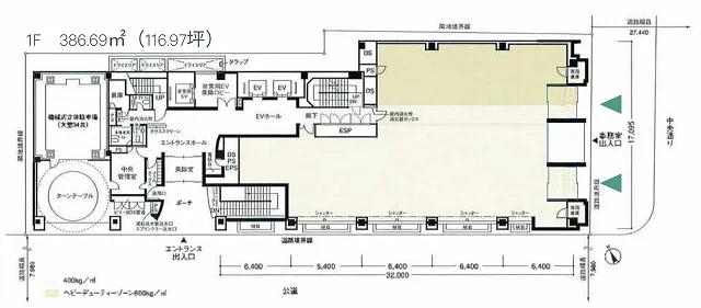 日本橋加藤ビルディング 1 フロア図面 11