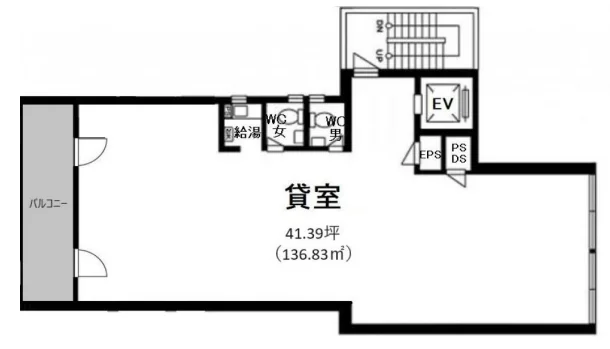 笠原ビルディング 5 フロア図面 11