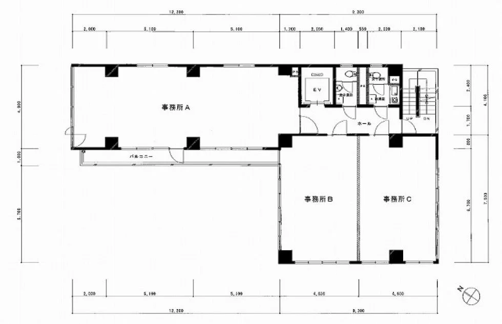 新日本橋長岡ビル 5 フロア図面 10