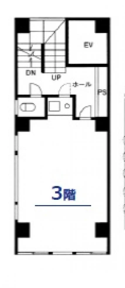 箱健ビル 3 フロア図面 1