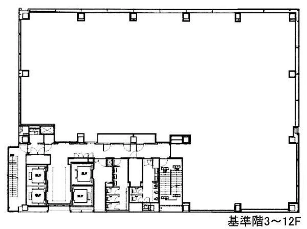KPP八重洲ビル 3 フロア図面 4