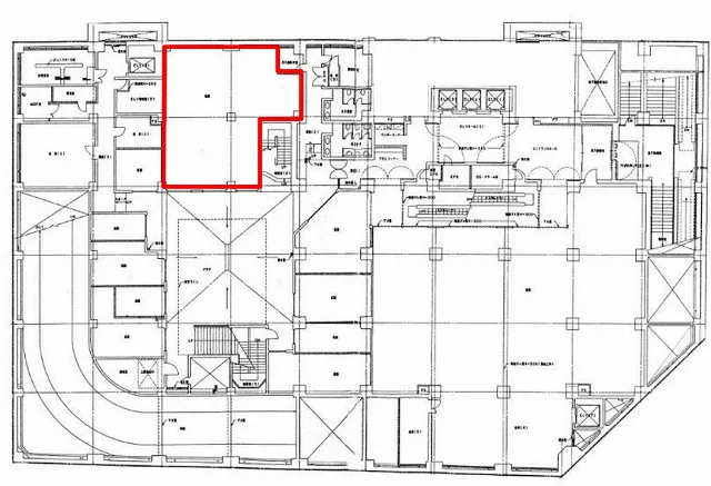 勝どきサンスクェア B1 フロア図面 9