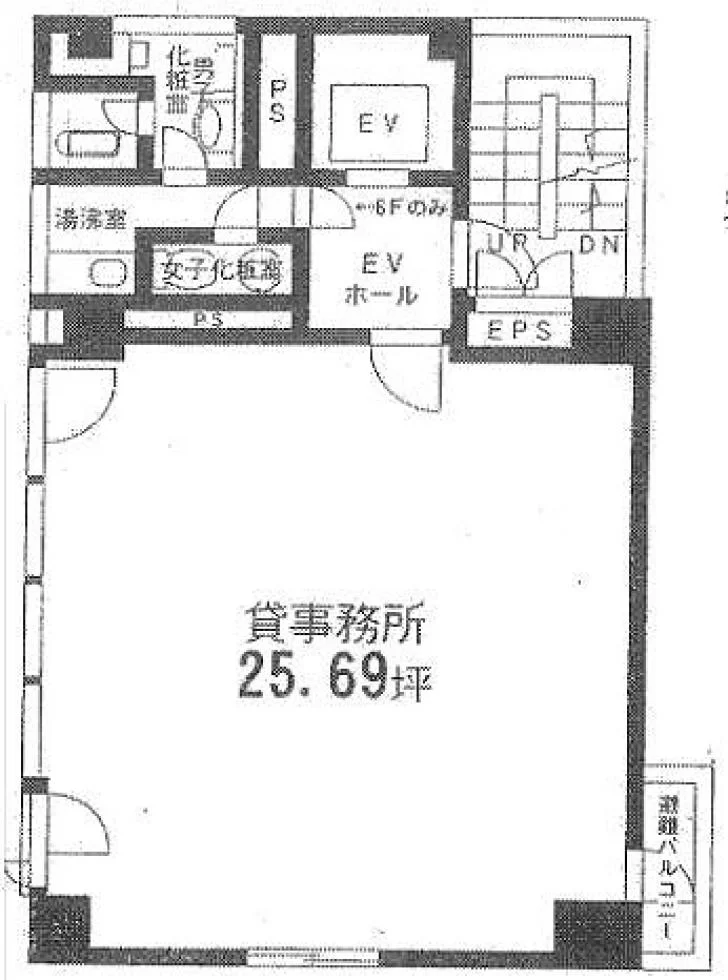 アド京橋ビル 4 フロア図面 9