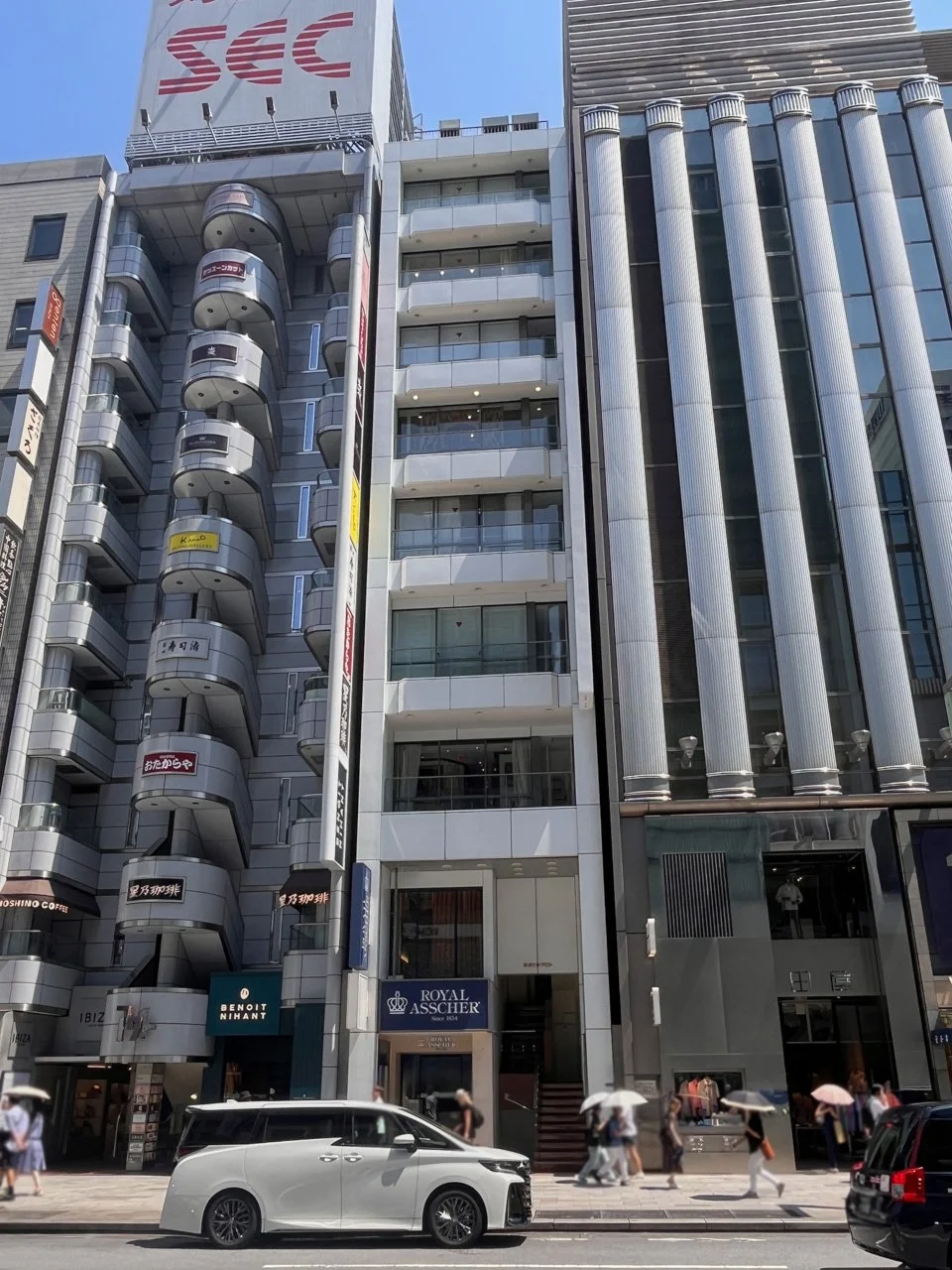 銀座シルクビル B1 オフィスビル外観 1