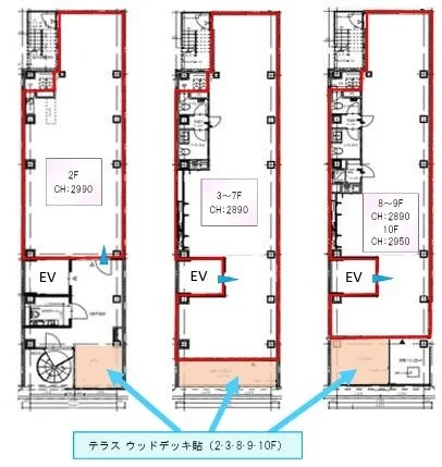 (仮称)VORT日本橋本銀通り 7 フロア図面 6